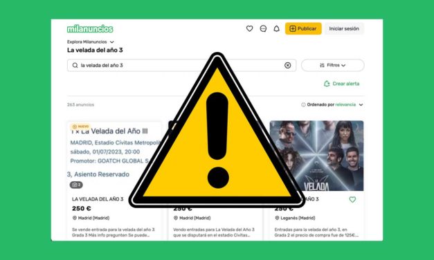 Entradas de La Velada del Año 3 en la app de Milanuncios, viagogo o StubHub: ten mucho cuidado