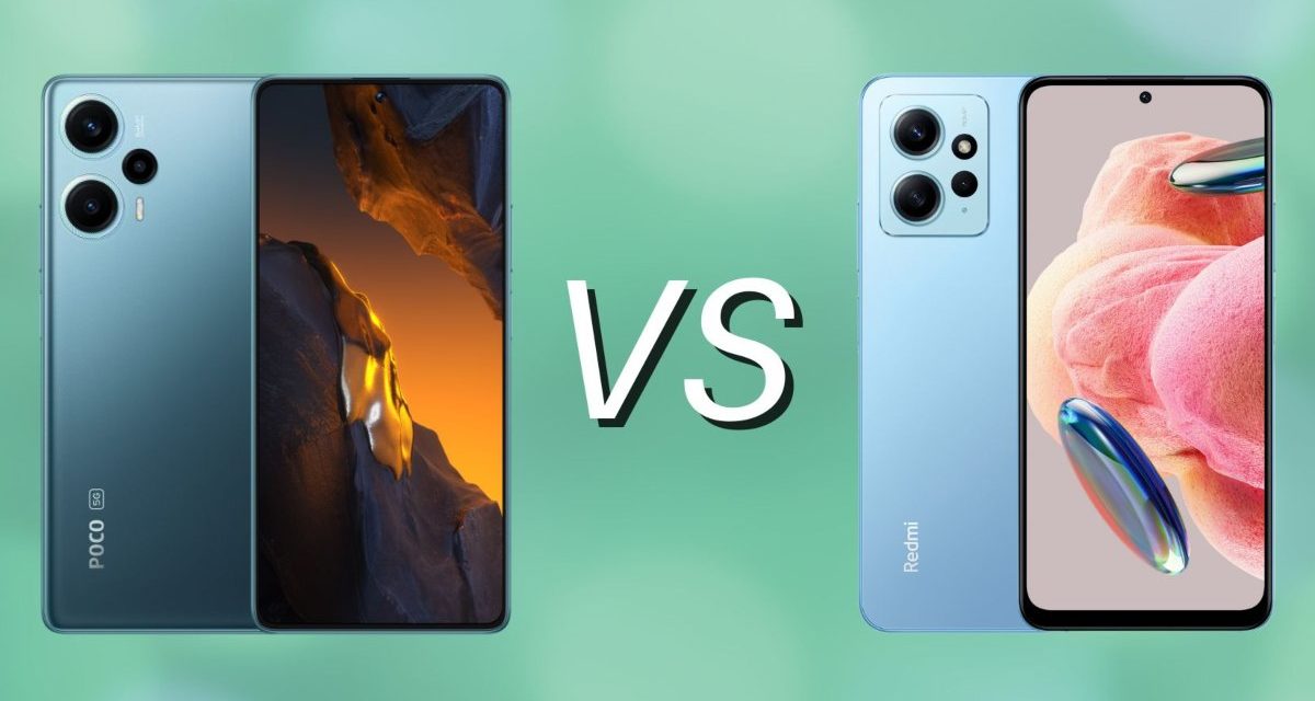 Poco F5 vs Xiaomi Redmi Note 12, diferencias, comparativa y cuál es mejor
