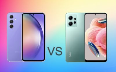 Samsung Galaxy A54 vs Xiaomi Redmi Note 12, diferencias, comparativa y cuál es mejor