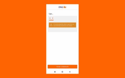 Caída de ING Direct, no funciona la app móvil ni banca online