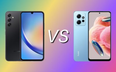 Samsung Galaxy A34 vs Xiaomi Redmi Note 12, diferencias, comparativa y cuál es mejor
