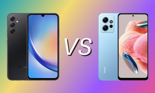 Samsung Galaxy A34 vs Xiaomi Redmi Note 12, diferencias, comparativa y cuál es mejor