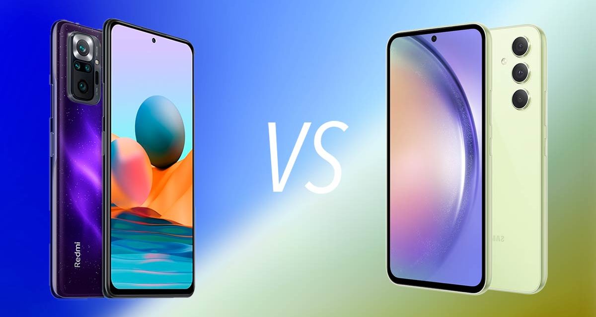 Xiaomi Redmi Note 10 Pro vs Samsung Galaxy A54, diferencias, comparativa y cuál es mejor