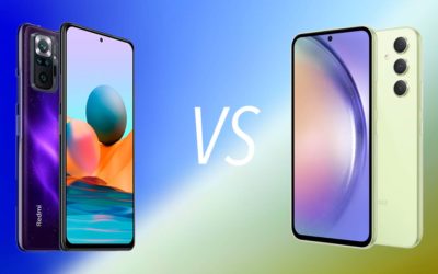 Xiaomi Redmi Note 10 Pro vs Samsung Galaxy A54, diferencias, comparativa y cuál es mejor