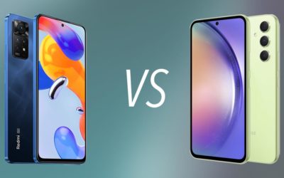 Xiaomi Redmi Note 11 Pro 5G vs Samsung Galaxy A54, diferencias, comparativa y cuál es mejor