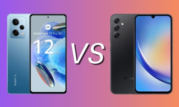 Xiaomi Redmi Note 12 Pro vs Samsung Galaxy A34, diferencias, comparativa y cuál es mejor