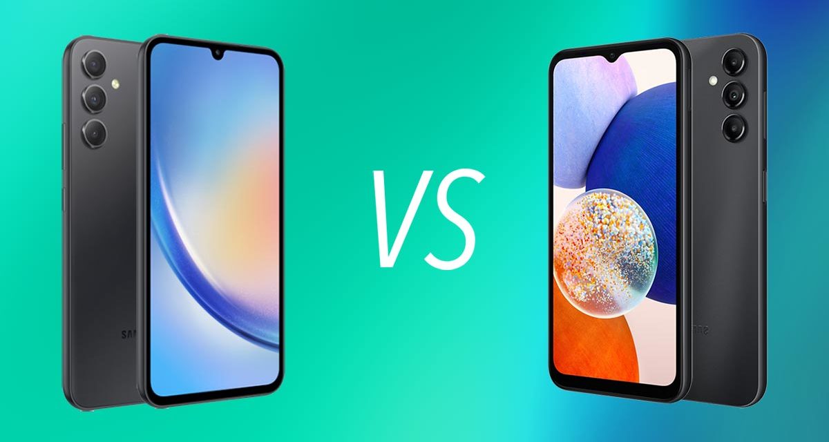 Samsung Galaxy A34 5G vs A14 5G, diferencias, comparativa y cuál es mejor