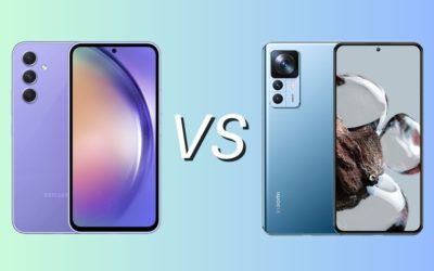 Samsung Galaxy A54 vs Xiaomi 12T, diferencias, comparativa y cuál es mejor