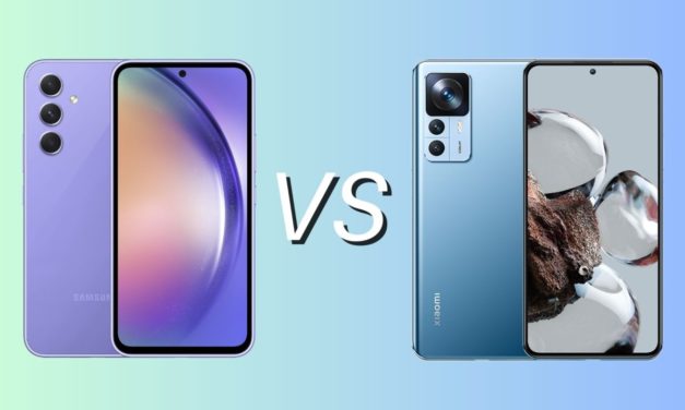 Samsung Galaxy A54 vs Xiaomi 12T, diferencias, comparativa y cuál es mejor