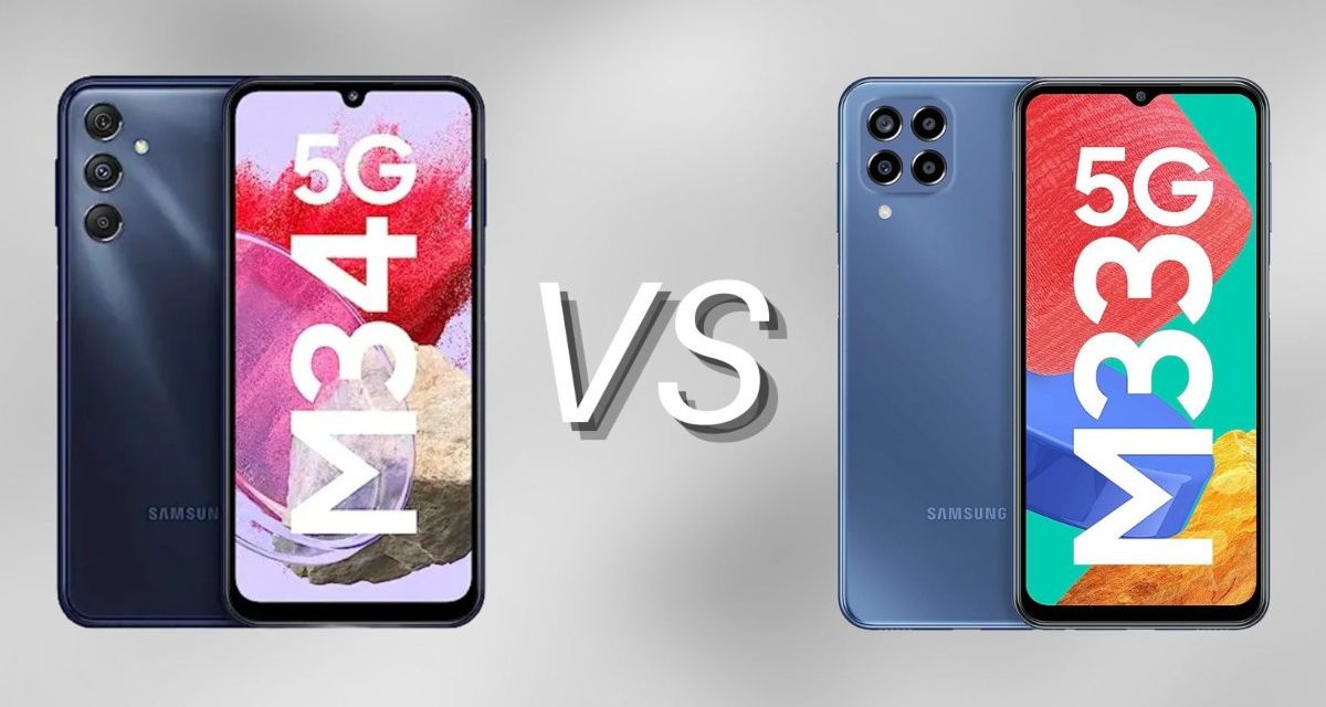 Samsung Galaxy M34 vs M33, diferencias, comparativa y cuál es mejor