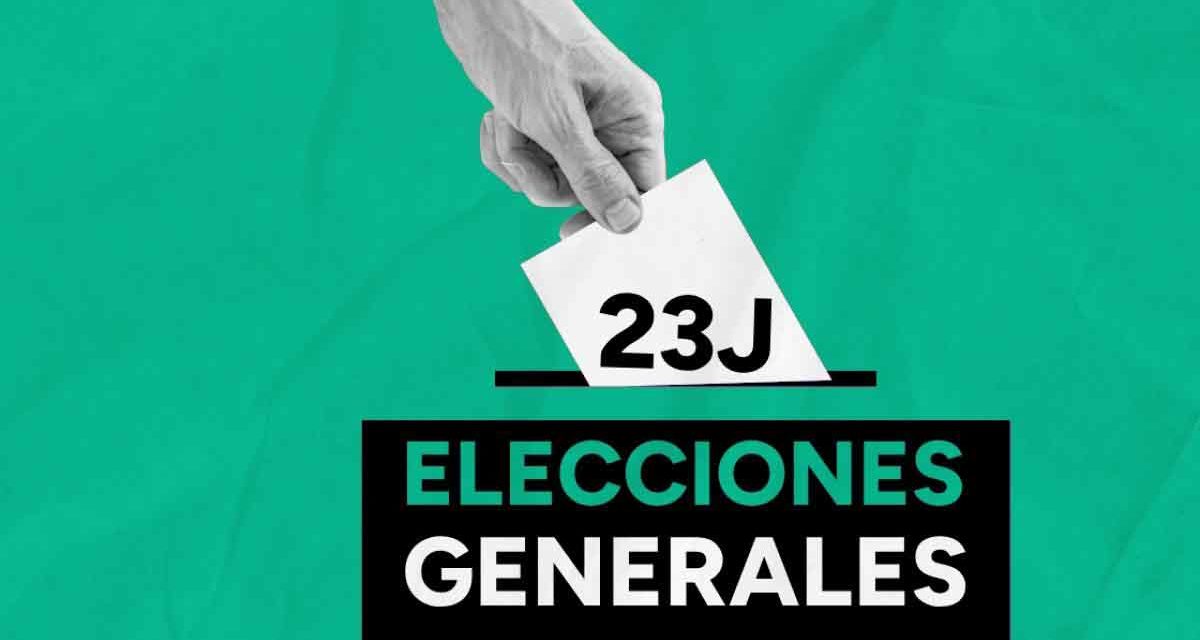 Cómo seguir los resultados de las Elecciones Generales 23J desde el móvil