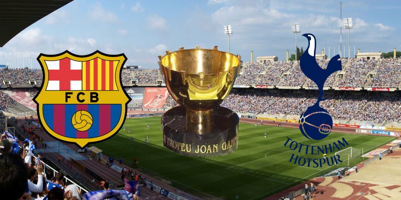 Barcelona vs Tottenham, dónde ver gratis desde el móvil el Trofeo Joan Gamper