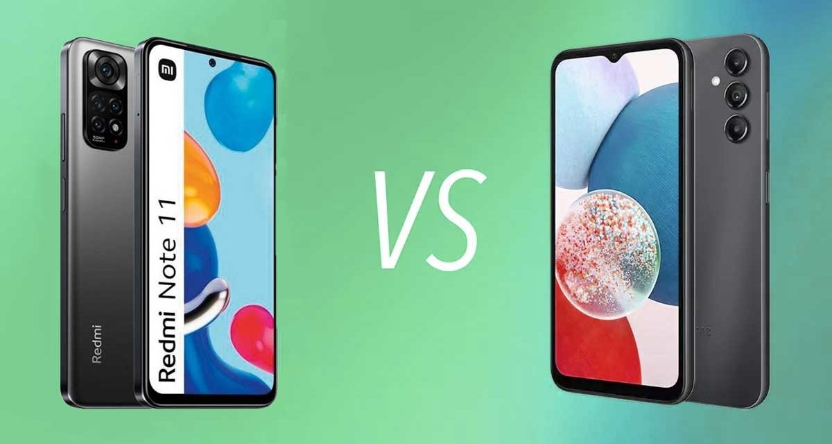 Xiaomi Redmi Note 11 vs Samsung Galaxy A14, diferencias, comparativa y cuál es mejor