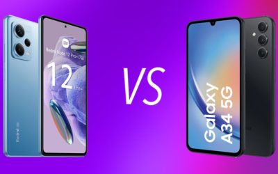 Xiaomi Redmi Note 12 Pro Plus vs Samsung Galaxy A34, diferencias, comparativa y cuál es mejor
