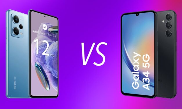 Xiaomi Redmi Note 12 Pro Plus vs Samsung Galaxy A34, diferencias, comparativa y cuál es mejor