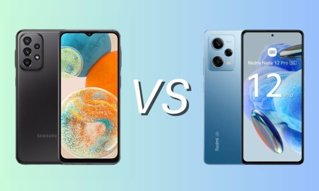 Samsung Galaxy A23 vs Redmi Note 12 Pro, diferencias, comparativa y cuál es mejor