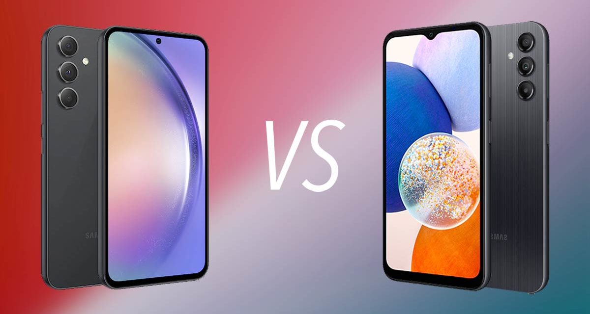 Samsung Galaxy A54 vs A14, diferencias, comparativa y cuál es mejor