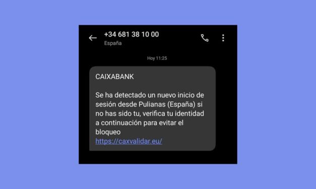 SMS del 681381000, cuidado con este falso mensaje de CaixaBank