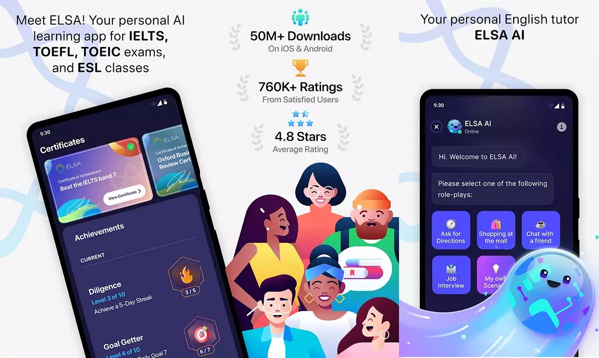6 aplicaciones para mejorar la pronunciación en inglés durante este 2023 4 elsa app