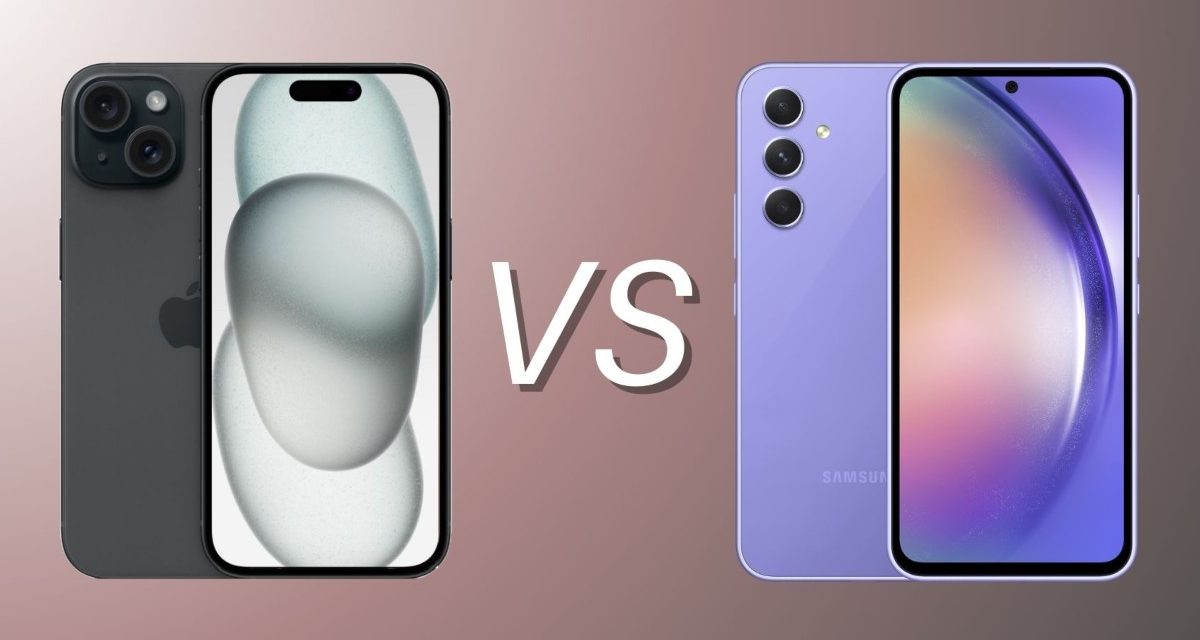 iPhone 15 vs Samsung Galaxy A54, diferencias, comparativa y cuál es mejor