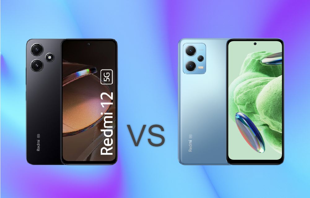 Xiaomi Redmi 12 5G vs Redmi Note 12 5G, diferencias, comparativa y cuál es mejor 1