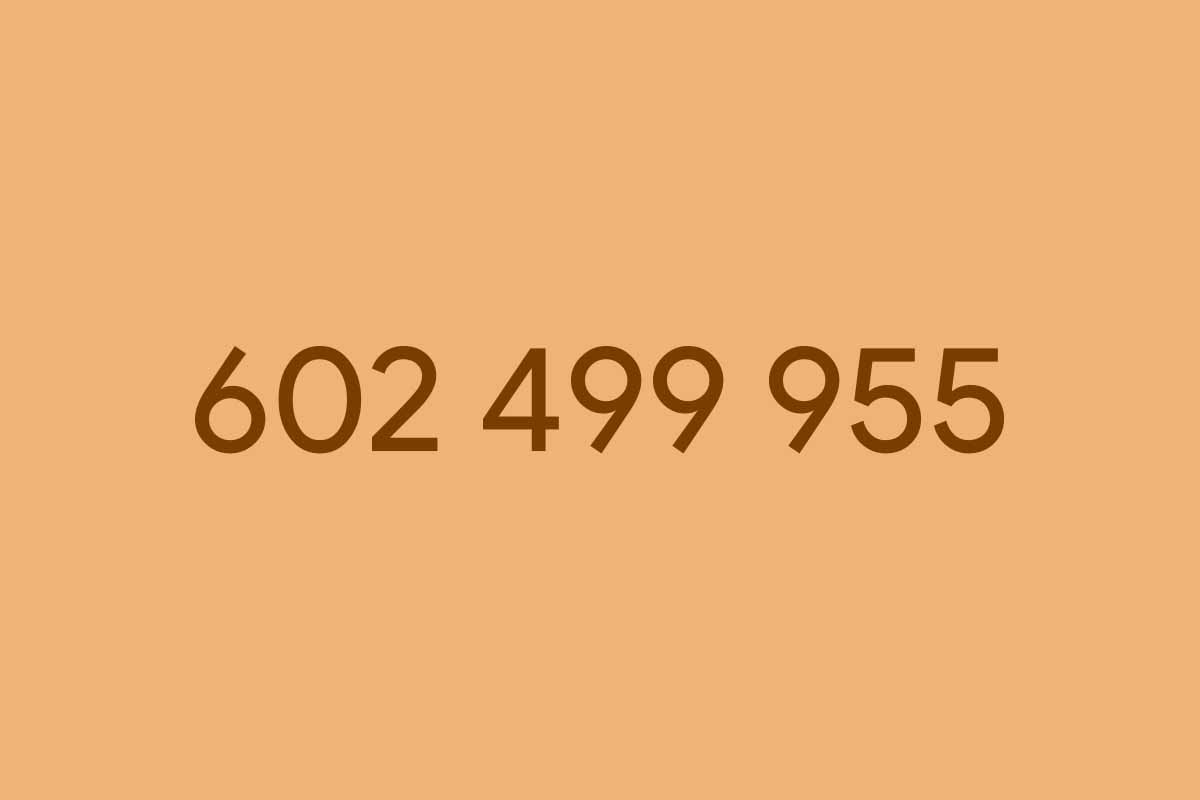 602499955 llamada cuidado