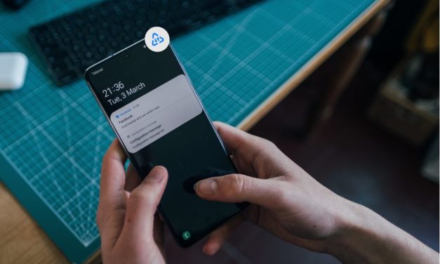 ¿Qué significa el icono de triángulo con flechas en Samsung?