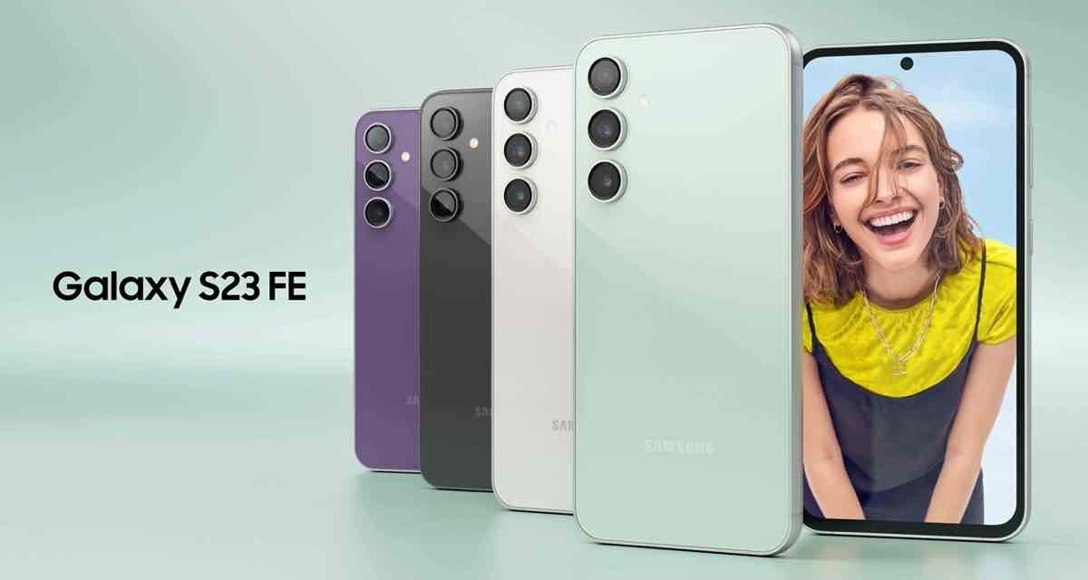 El Galaxy S23 FE llega a España; su precio es más alto que el del Galaxy S23