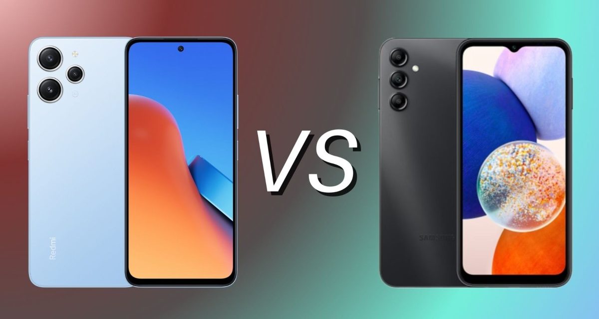 Xiaomi Redmi 12 vs Samsung Galaxy A14, diferencias, comparativa y cuál es mejor
