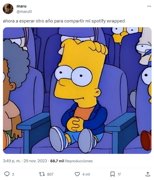 14 memes del Spotify Wrapped 2023