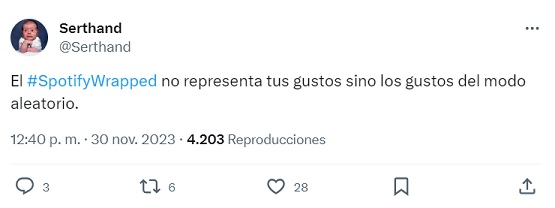 26 memes del Spotify Wrapped 2023