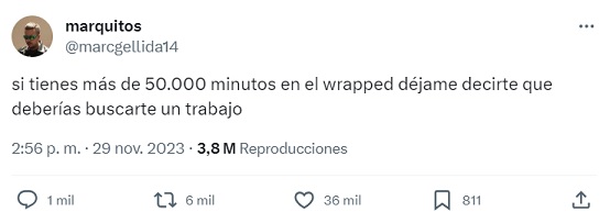 29 memes del Spotify Wrapped 2023