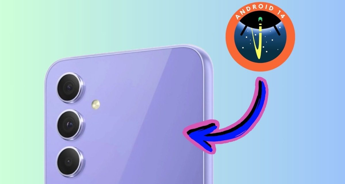 ¿Cuándo llega Android 14 con One UI 6 al Galaxy A54?