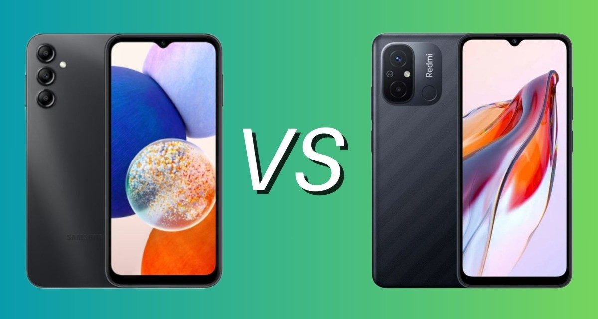 Galaxy A14 vs Redmi 12C, diferencias, comparativa y cuál es mejor