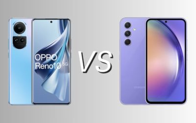 OPPO Reno 10 vs Galaxy A54: diferencias, comparativa, cuál es mejor