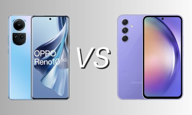 OPPO Reno 10 vs Galaxy A54: diferencias, comparativa, cuál es mejor