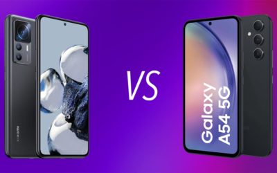 Xiaomi 12T Pro vs Galaxy A54, diferencias, comparativa, cual es mejor