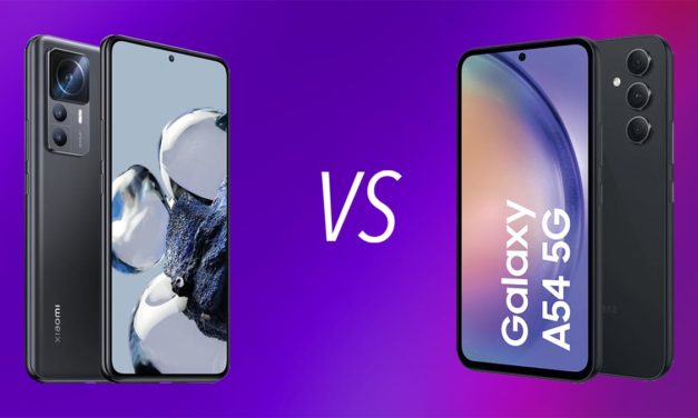 Xiaomi 12T Pro vs Galaxy A54, diferencias, comparativa, cual es mejor