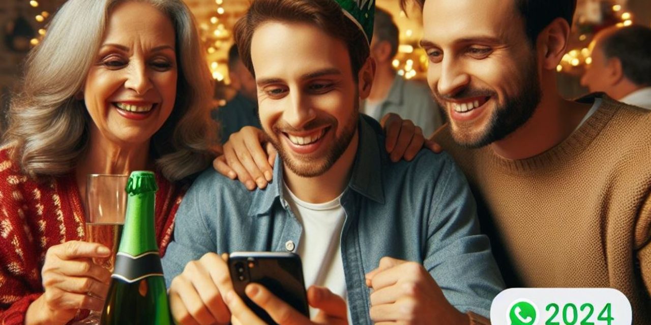 35 imágenes con frases de Feliz Año Nuevo 2024 para WhatsApp: bonitas, familia, amor…