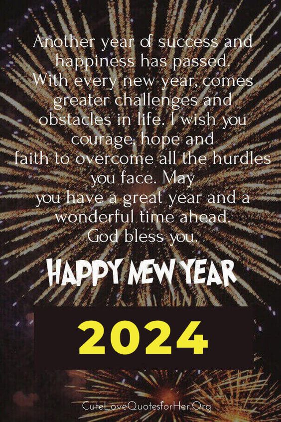 35 imágenes con frases de Feliz Año Nuevo 2024 para WhatsApp: bonitas, familia, amor... 32