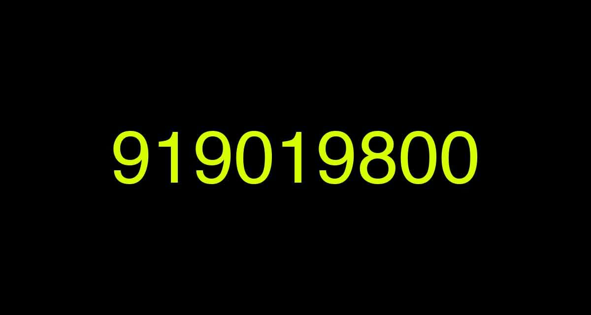 Llamadas del 919019800 hoy, ¡muchísimo cuidado, podría ser estafa!