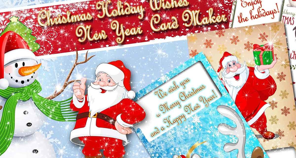 7 aplicaciones para hacer tarjetas de Navidad gratis