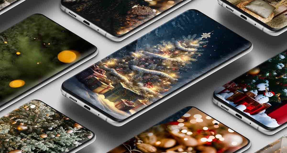 7 apps de fondos de pantalla de Navidad con movimiento gratis