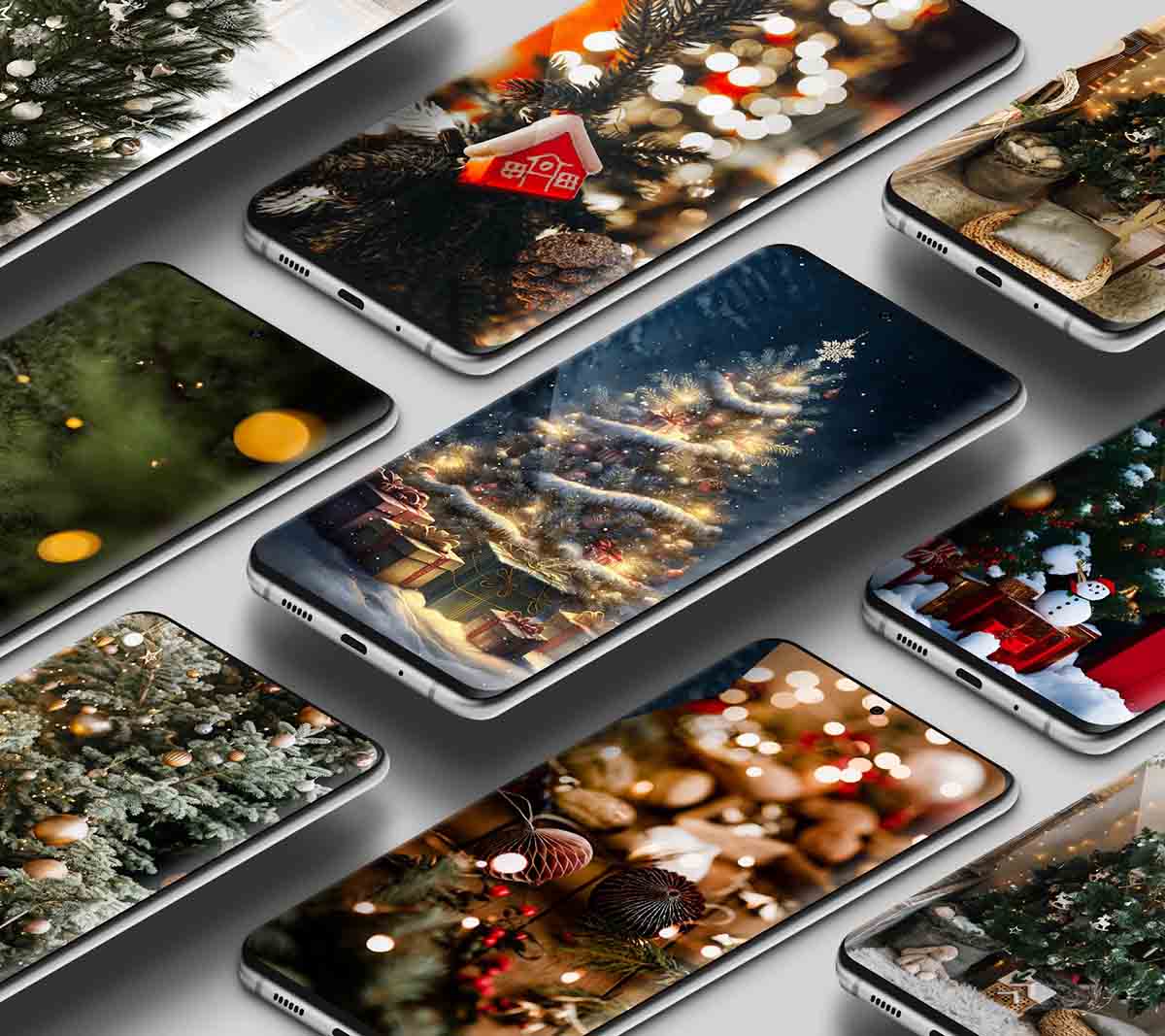 apps de fondos de pantalla de Navidad