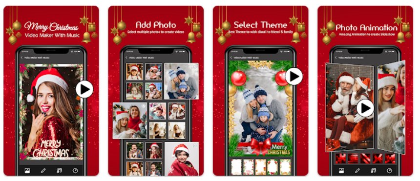 Christmas Video Maker 2023 9 aplicaciones para crear vídeos personalizados de Navidad gratis
