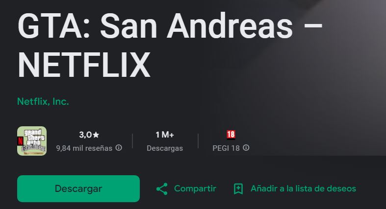 Cómo descargar GTA San Andreas Trilogy sin Netflix, se puede 1