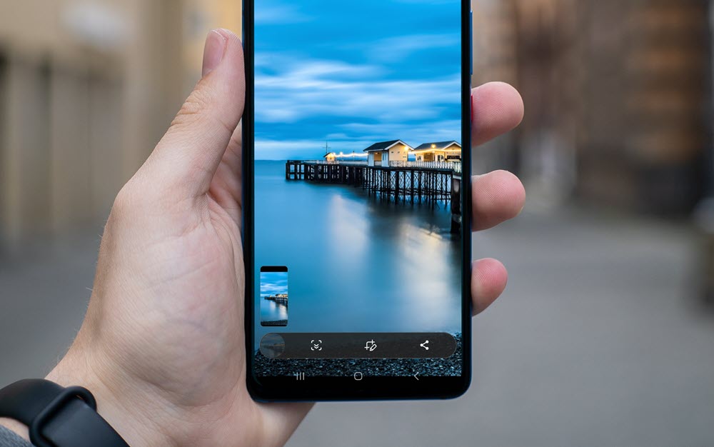 Cómo se hace captura de pantalla en el Samsung A34 y A54