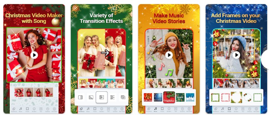crear navidad video con musica
