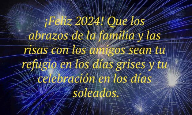 142 felicitaciones de Año Nuevo 2024 para WhatsApp: originales, graciosas,  para la familia, empresa…