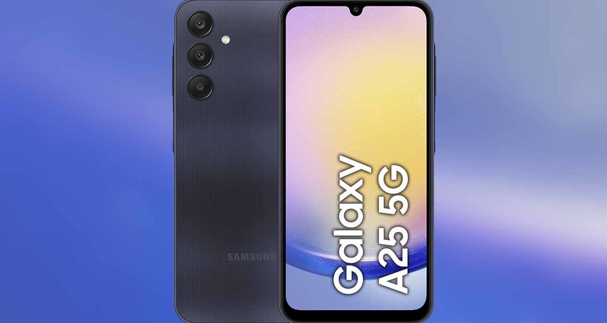 Galaxy A25, Samsung lo oficializa con la promesa de actualizarse durante cuatro años